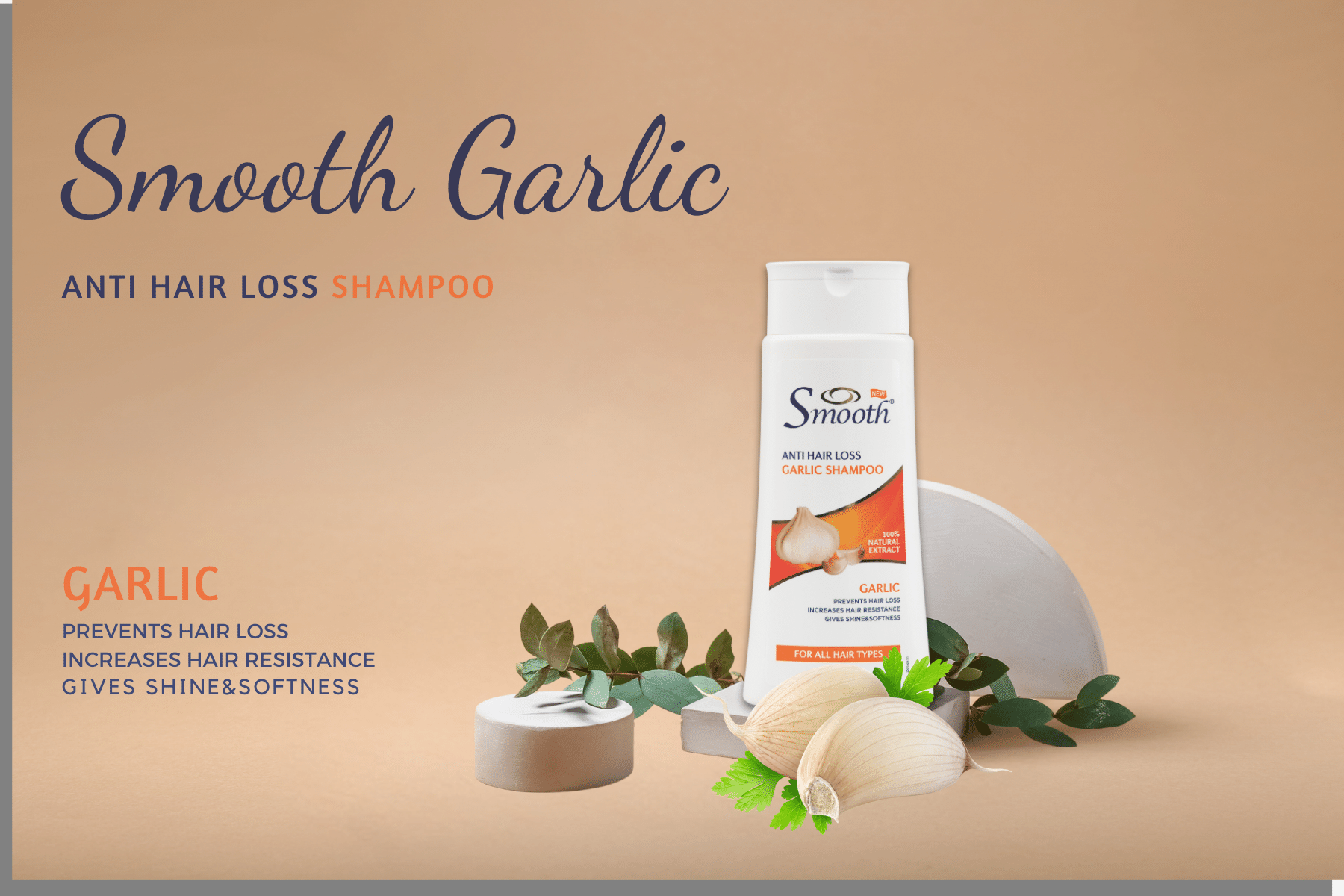 Garlic Shampoo, high quality
